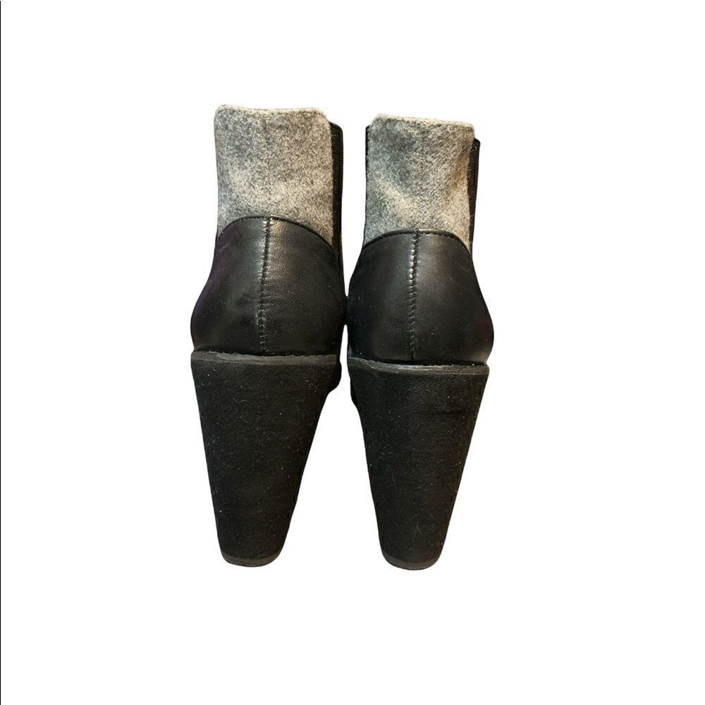 Shellys London Wedge Platform Boots - Picture 4 of 10